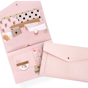 Glass Ladder portfolio clutch